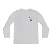 Youth Long Sleeve Competitor Tee - Sporty Youth Apparel, Perfect for Active Kids, School Events, Sports Day, Summer Camps