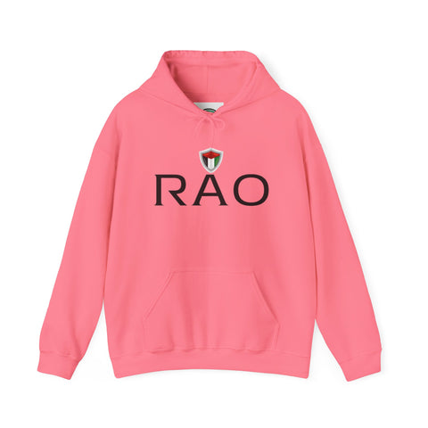 Stylish Unisex Hoodie with RAO Logo, Cozy Casual Wear, Gift for Him/Her, Perfect for Every Season, Ideal for Lounging or Outings