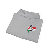 RAO Unity Hoodie: Palestine & Yemen Heavy Blend Hooded Sweatshirt
