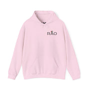 RAO Resistance Against Oppression Unisex Hoodie | Left Chest Logo with Horizontal Palestinian Flag & RAO Letters | Cultural Streetwear, Eco-Friendly Comfort