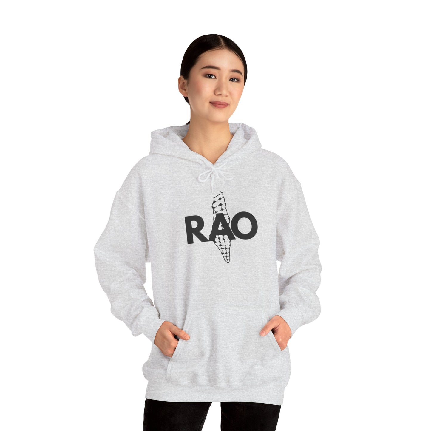 RAO Unisex Hoodie – Resistance Against Oppression Logo Sweatshirt