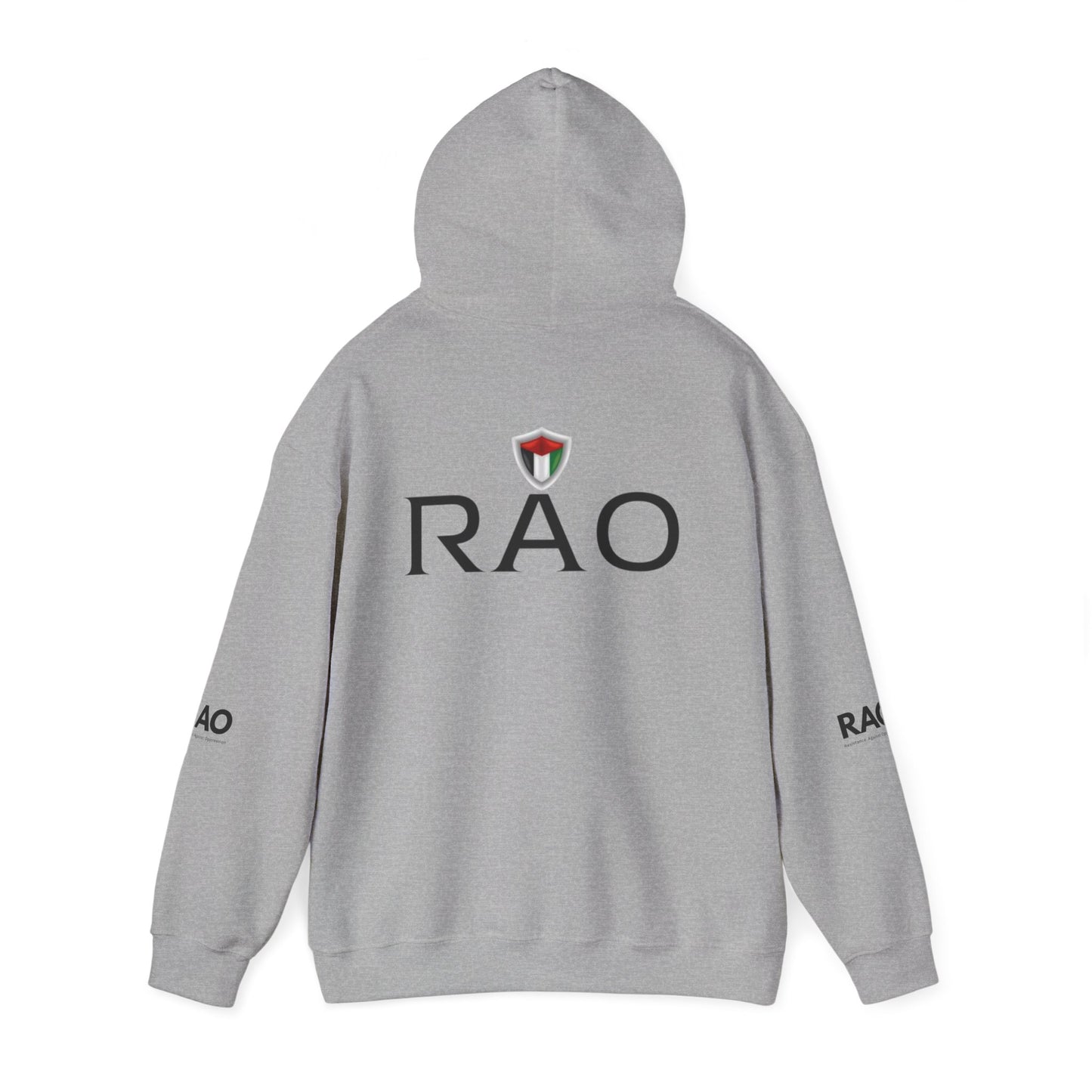 Palestinian Map Hoodie – Keffiyeh RAO Unisex Streetwear Sweatshirt