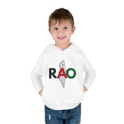 Toddler Fleece Hoodie with RAO Design, Cozy Pullover for Kids, Perfect for Playtime, Gifts, Celebrations, Everyday Wear