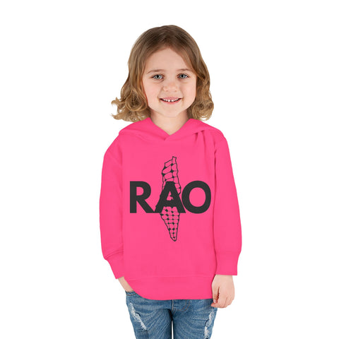 Cute Toddler Pullover Hoodie with RAO Design, Kids Fleece Hoodie, Toddler Clothing, Cozy Playwear, Gift for Children, Fun Casual Outfit