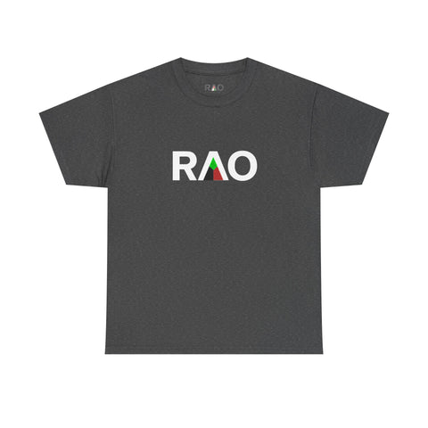 Stylish Unisex Heavy Cotton Tee with RAO Design, Casual Wear, Graphic Tee, Gift for Him/Her, Everyday Comfort, Fashion Statement