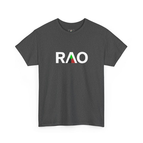 Stylish Unisex Heavy Cotton Tee with RAO Design, Casual Wear, Graphic Tee, Gift for Him/Her, Everyday Comfort, Fashion Statement