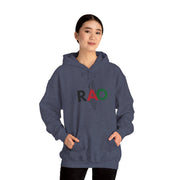 RAO Resistance Against Oppression Unisex Hoodie | Palestinian RAO & Kufya Map Graphic | Cultural Streetwear, Eco-Friendly, Comfortable Hoodie