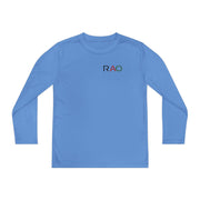 Youth Athletic Long Sleeve Tee, Sports Shirt, Activewear, Outdoor Activities, Birthday Gift, Team Spirit, Casual Wear