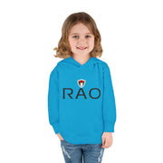 Adorable Toddler Pullover Fleece Hoodie with RAO Design, Kids Winter Coat, Cute Children's Apparel, Perfect for Playdates, Birthday Gifts