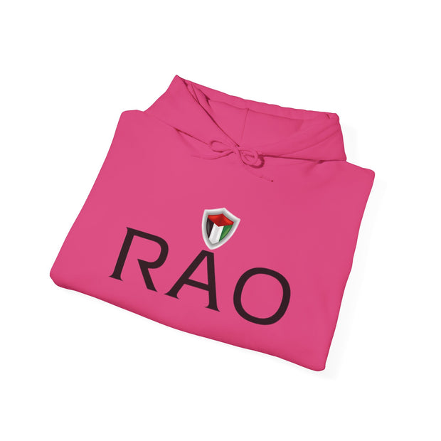 Stylish Unisex Hoodie with RAO Logo, Cozy Casual Wear, Gift for Him/Her, Perfect for Every Season, Ideal for Lounging or Outings