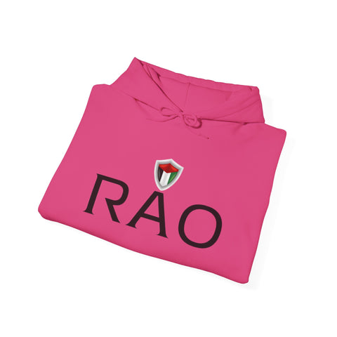 Stylish Unisex Hoodie with RAO Logo, Cozy Casual Wear, Gift for Him/Her, Perfect for Every Season, Ideal for Lounging or Outings