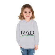 Cozy Toddler Pullover Hoodie with RAO Design, Childrens Clothing, Gift for Kids, Toddler Fashion, Warm Fleece Hoodie, Birthday Present