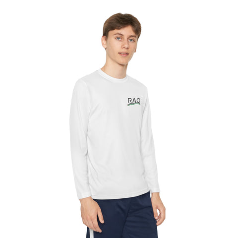 Youth Long Sleeve Performance Tee for Active Kids, Sports Shirt, Outdoor Play, Gym Wear, Comfortable Layering